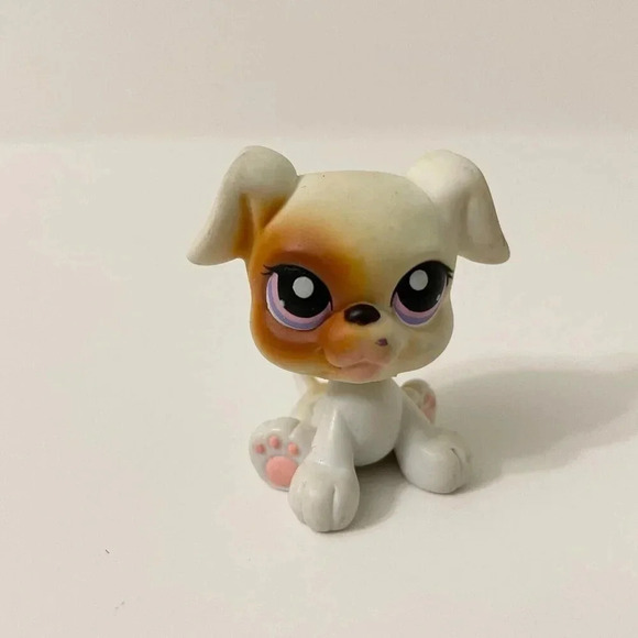 LPS Littlest Pet Shop Lot of 2 Dogs Jack  Russell Terrier Puppy Boxer - Picture 7 of 16